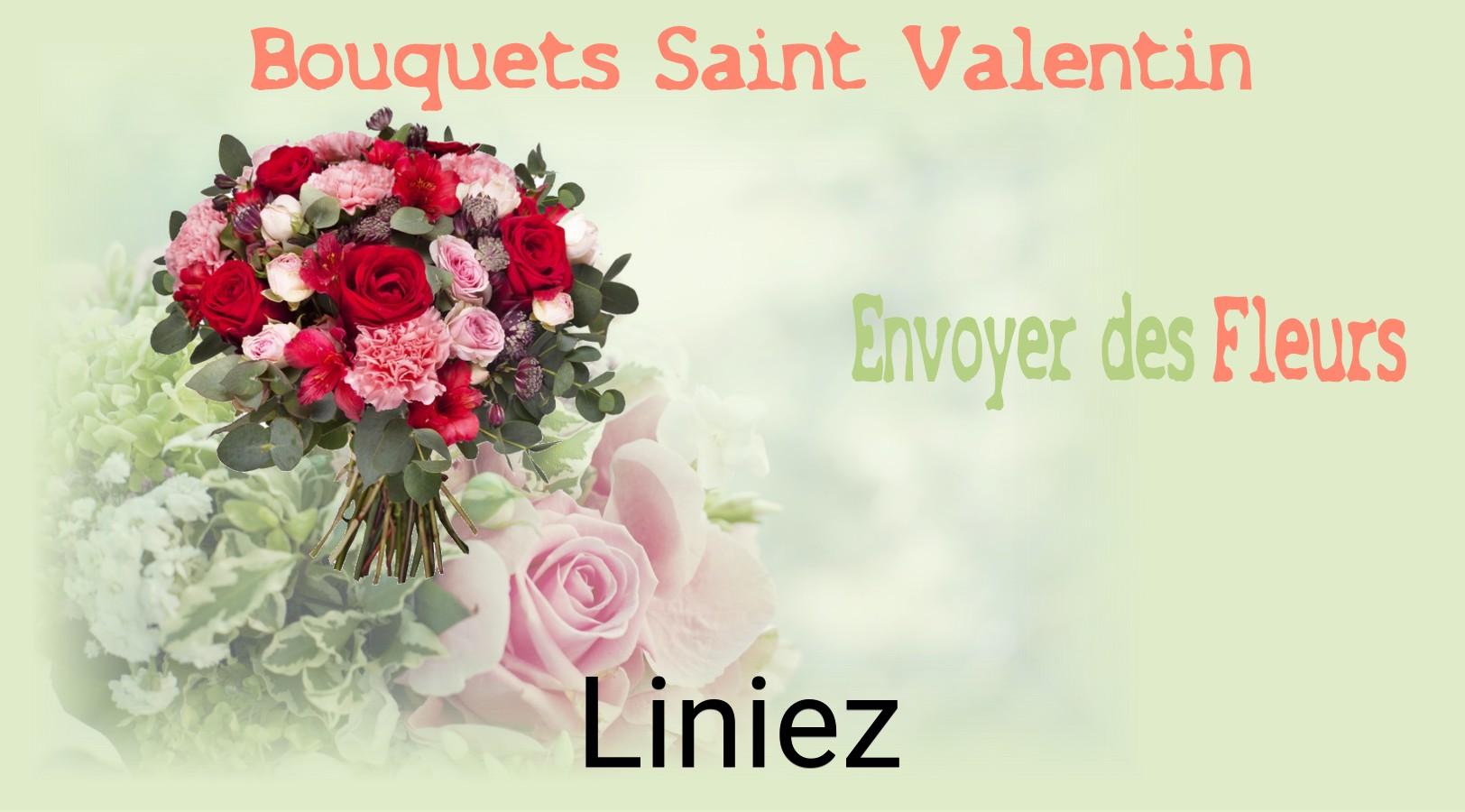 Roses de Saint-Valentin livrées à Liniez
